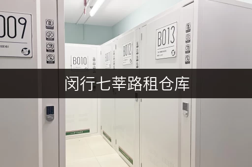 闵行七莘路租仓库，迷你考拉仓打造货物存放省心方案
