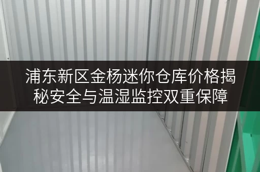 浦东新区金杨迷你仓库价格揭秘安全与温湿监控双重保障 浦东新区金杨迷你仓库价格揭秘安全与温湿监控双重保障
