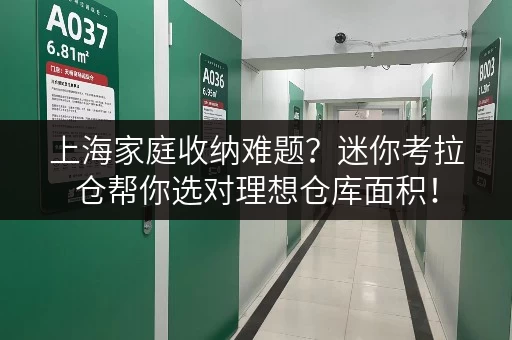 上海家庭收纳难题?迷你考拉仓帮你选对理想仓库面积! 上海家庭收纳难题?迷你考拉仓帮你选对理想仓库面积!
