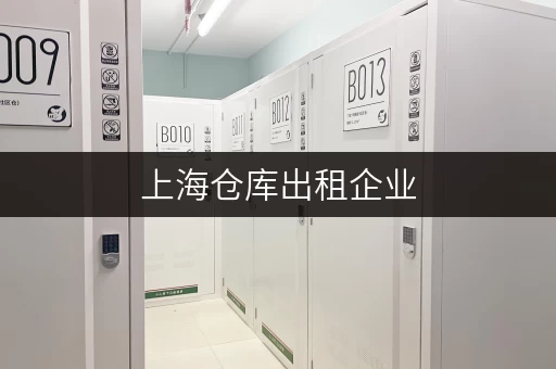 上海仓库出租企业，货物存放更省心存储方案