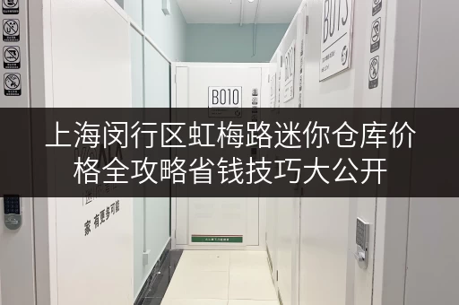 上海闵行区虹梅路迷你仓库价格全攻略省钱技巧大公开
