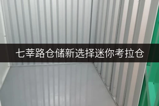 七莘路仓储新选择迷你考拉仓，设备工具随存随取更便捷