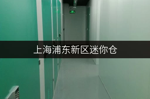 上海浦东新区迷你仓，价格透明，存取无忧