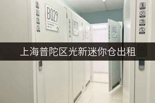 上海普陀区光新迷你仓出租，轻松释放办公空间新境界