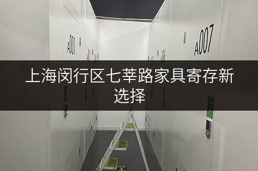 上海闵行区七莘路家具寄存新选择，迷你考拉仓守护您的每一件家具