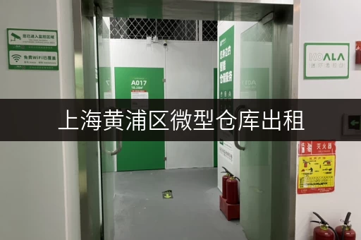 上海黄浦区微型仓库出租，迷你考拉仓，让存取更便捷