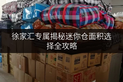 徐家汇专属揭秘迷你仓面积选择全攻略,让你的空间利用率最大化! 徐家汇专属揭秘迷你仓面积选择全攻略,让你的空间利用率最大化!