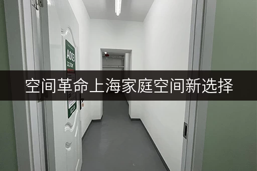 空间革命上海家庭空间新选择，迷你考拉仓助力品质生活提升