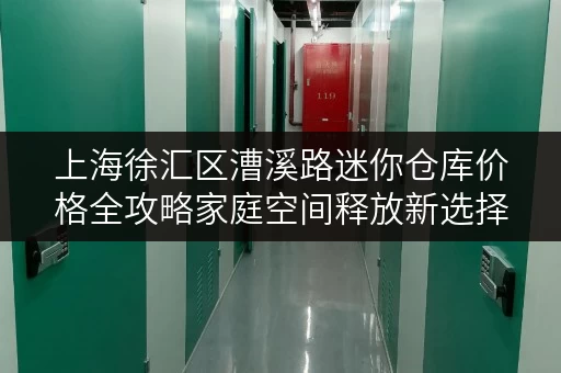 上海徐汇区漕溪路迷你仓库价格全攻略家庭空间释放新选择
