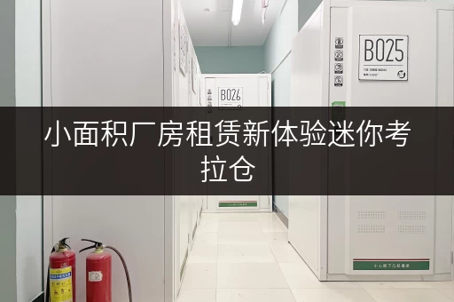 小面积厂房租赁新体验迷你考拉仓，随存随取，尽享便捷