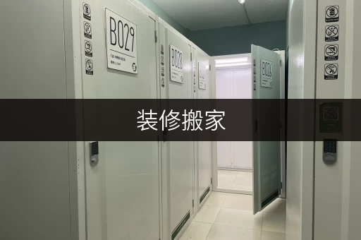 装修搬家，临时存储无忧——浦东新区迷你仓库价格全攻略