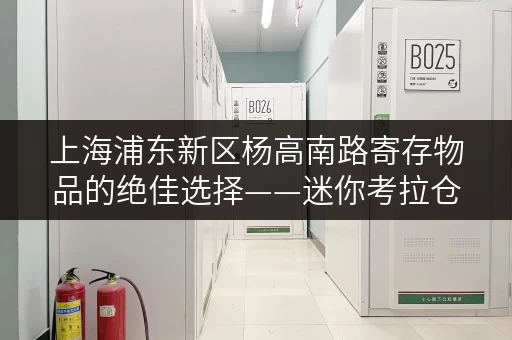 上海浦东新区杨高南路寄存物品的绝佳选择——迷你考拉仓