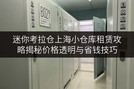 迷你考拉仓上海小仓库租赁攻略揭秘价格透明与省钱技巧 迷你考拉仓上海小仓库租赁攻略揭秘价格透明与省钱技巧