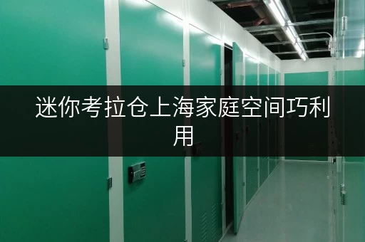 迷你考拉仓上海家庭空间巧利用，迷你考拉仓助您轻松寄存物品