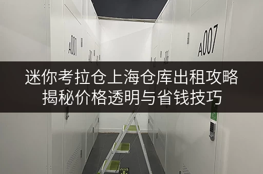 迷你考拉仓上海仓库出租攻略揭秘价格透明与省钱技巧，轻松储物无忧！
