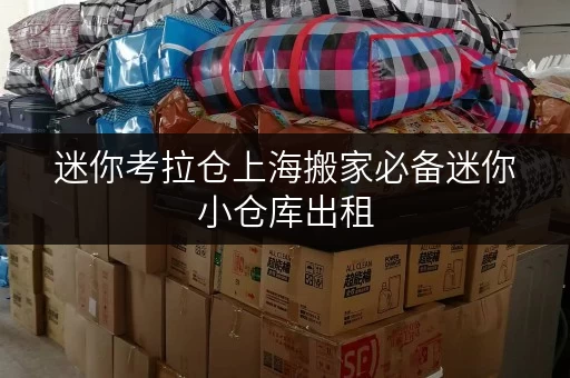 迷你考拉仓上海搬家必备迷你小仓库出租，轻松解决货物存放难题