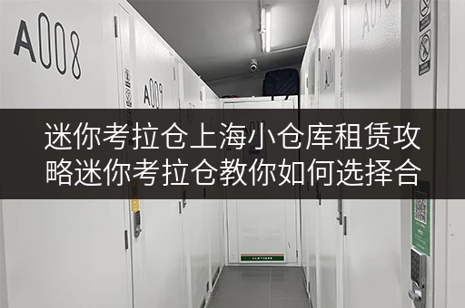 迷你考拉仓上海小仓库租赁攻略迷你考拉仓教你如何选择合适的仓储空间 迷你考拉仓上海小仓库租赁攻略迷你考拉仓教你如何选择合适的仓储空间