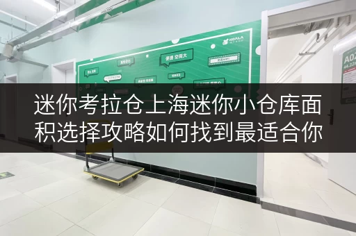 迷你考拉仓上海迷你小仓库面积选择攻略如何找到最适合你的存储空间? 迷你考拉仓上海迷你小仓库面积选择攻略如何找到最适合你的存储空间?