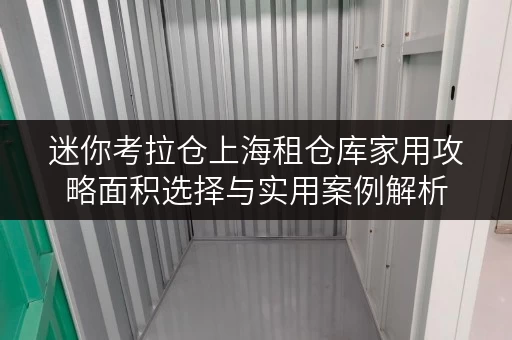 迷你考拉仓上海租仓库家用攻略面积选择与实用案例解析 迷你考拉仓上海租仓库家用攻略面积选择与实用案例解析