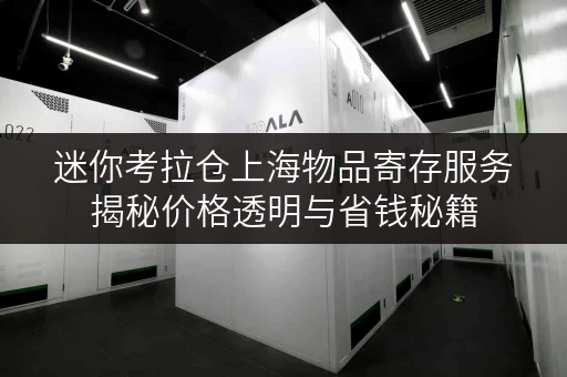 迷你考拉仓上海物品寄存服务揭秘价格透明与省钱秘籍，轻松收纳无忧！