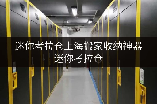 迷你考拉仓上海搬家收纳神器迷你考拉仓，揭秘价格透明与省钱技巧