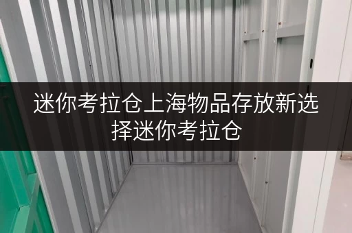 迷你考拉仓上海物品存放新选择迷你考拉仓，随存随取更便捷