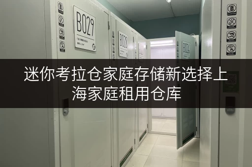 迷你考拉仓家庭存储新选择上海家庭租用仓库，让您的家焕然一新！