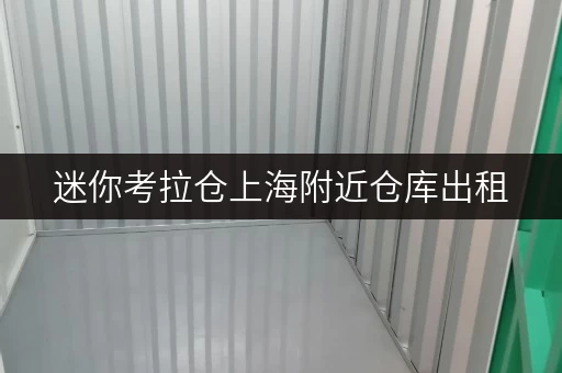 迷你考拉仓上海附近仓库出租，省心存储方案全攻略