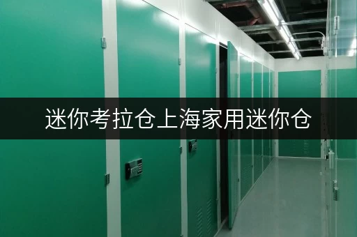 迷你考拉仓上海家用迷你仓，办公空间释放新选择