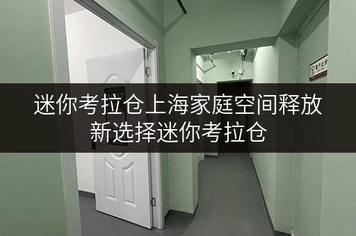迷你考拉仓上海家庭空间释放新选择迷你考拉仓,品质生活好帮手 迷你考拉仓上海家庭空间释放新选择迷你考拉仓,品质生活好帮手