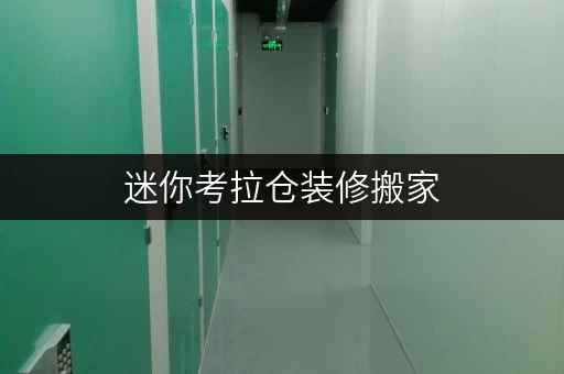 迷你考拉仓装修搬家,迷你考拉仓为您量身打造临时存储方案 迷你考拉仓装修搬家,迷你考拉仓为您量身打造临时存储方案