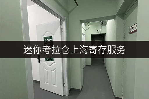 迷你考拉仓上海寄存服务,随存随取,便捷生活新选择 迷你考拉仓上海寄存服务,随存随取,便捷生活新选择