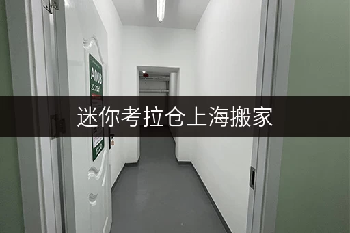 迷你考拉仓上海搬家，轻松找仓库，随存随取更便捷