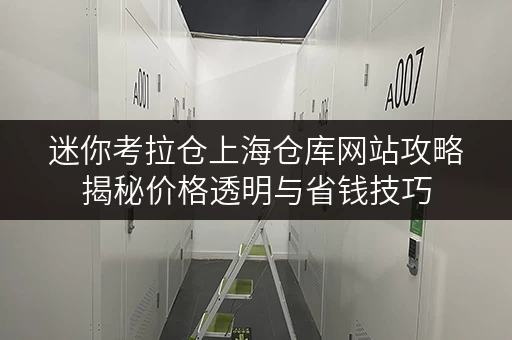迷你考拉仓上海仓库网站攻略揭秘价格透明与省钱技巧，储物无忧！