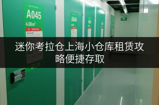 迷你考拉仓上海小仓库租赁攻略便捷存取，全时段服务，轻松解决您的存储烦恼