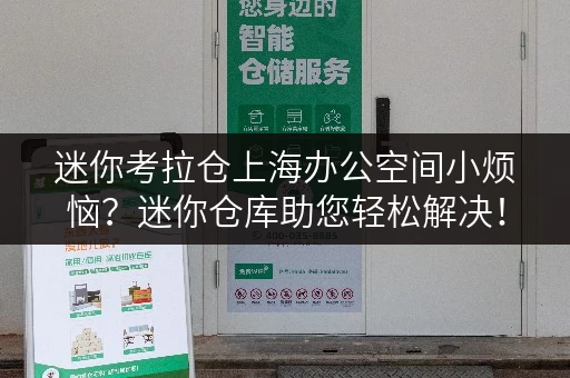 迷你考拉仓上海办公空间小烦恼?迷你仓库助您轻松解决! 迷你考拉仓上海办公空间小烦恼?迷你仓库助您轻松解决!