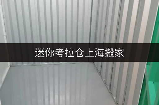 迷你考拉仓上海搬家，物品安全存放攻略迷你考拉仓，守护您的每一件宝贝