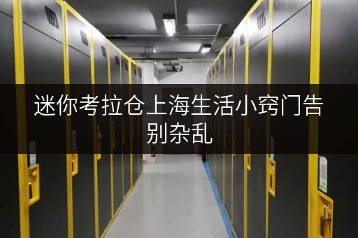 迷你考拉仓上海生活小窍门告别杂乱,迷你考拉仓带你轻松寄存货物 迷你考拉仓上海生活小窍门告别杂乱,迷你考拉仓带你轻松寄存货物