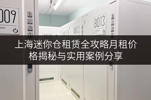 上海迷你仓租赁全攻略月租价格揭秘与实用案例分享