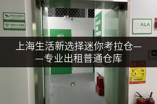上海生活新选择迷你考拉仓——专业出租普通仓库，存取便利，全时段服务攻略