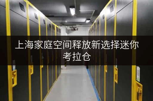 上海家庭空间释放新选择迷你考拉仓,品质生活从“断舍离”开始 上海家庭空间释放新选择迷你考拉仓,品质生活从“断舍离”开始