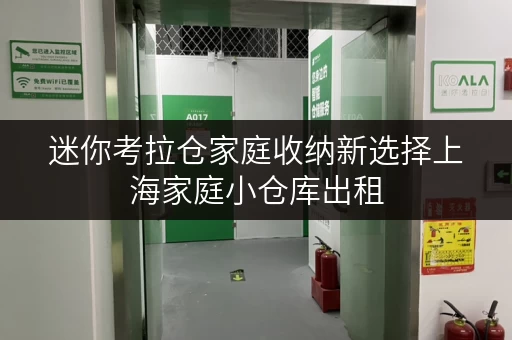 迷你考拉仓家庭收纳新选择上海家庭小仓库出租，告别杂乱，让生活更省心！
