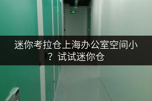 迷你考拉仓上海办公室空间小?试试迷你仓,释放办公空间新思路! 迷你考拉仓上海办公室空间小?试试迷你仓,释放办公空间新思路!
