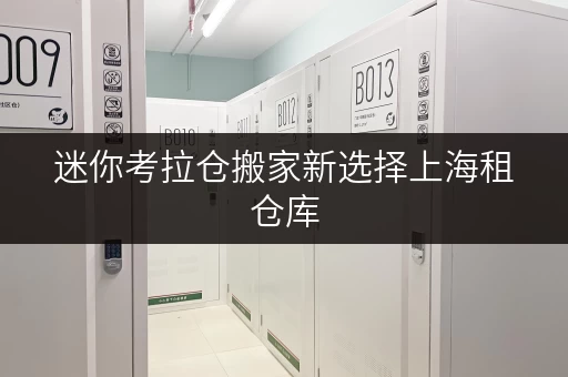 迷你考拉仓搬家新选择上海租仓库,搬家不求人,省钱攻略大公开! 迷你考拉仓搬家新选择上海租仓库,搬家不求人,省钱攻略大公开!