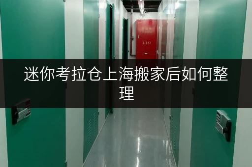 迷你考拉仓上海搬家后如何整理,迷你考拉仓助您轻松收纳 迷你考拉仓上海搬家后如何整理,迷你考拉仓助您轻松收纳