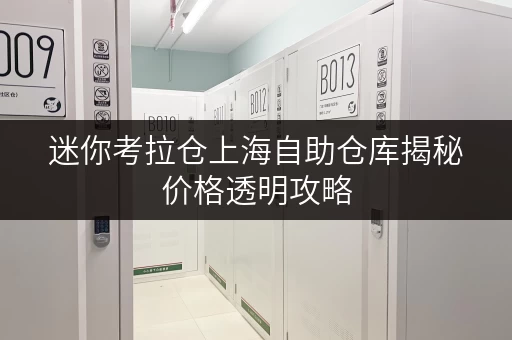 迷你考拉仓上海自助仓库揭秘价格透明攻略,告别储物烦恼! 迷你考拉仓上海自助仓库揭秘价格透明攻略,告别储物烦恼!