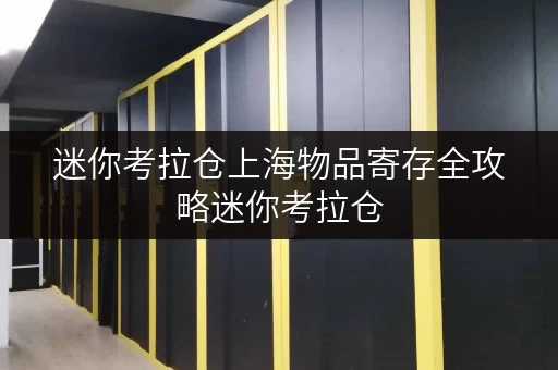 迷你考拉仓上海物品寄存全攻略迷你考拉仓,让您的宝贝安全“安家” 迷你考拉仓上海物品寄存全攻略迷你考拉仓,让您的宝贝安全“安家”
