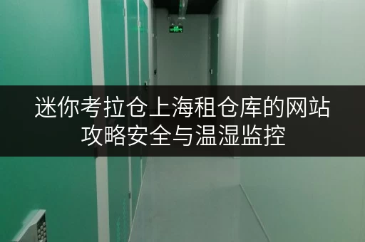 迷你考拉仓上海租仓库的网站攻略安全与温湿监控,守护您的每一件宝贝 迷你考拉仓上海租仓库的网站攻略安全与温湿监控,守护您的每一件宝贝