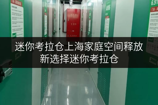 迷你考拉仓上海家庭空间释放新选择迷你考拉仓,品质生活从“轻”开始 迷你考拉仓上海家庭空间释放新选择迷你考拉仓,品质生活从“轻”开始