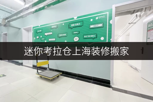 迷你考拉仓上海装修搬家，临时存储不求人——迷你考拉仓，您的周转空间守护者